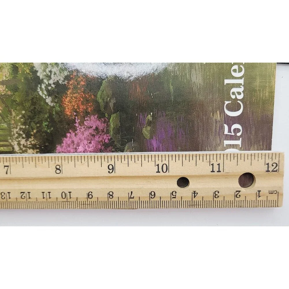 Thomas Kinkade Welcome Home 2015 Collectors Edition Wall Calendar 12x13.5 Inches